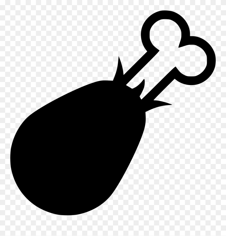 Barbecue Chicken Roast Chicken Chicken As Food - Drumstick Icon Png Clipart