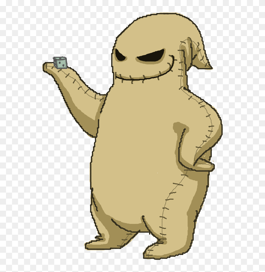 Oogie Boogie Muro - Easy Nightmare Before Christmas Drawings Clipart