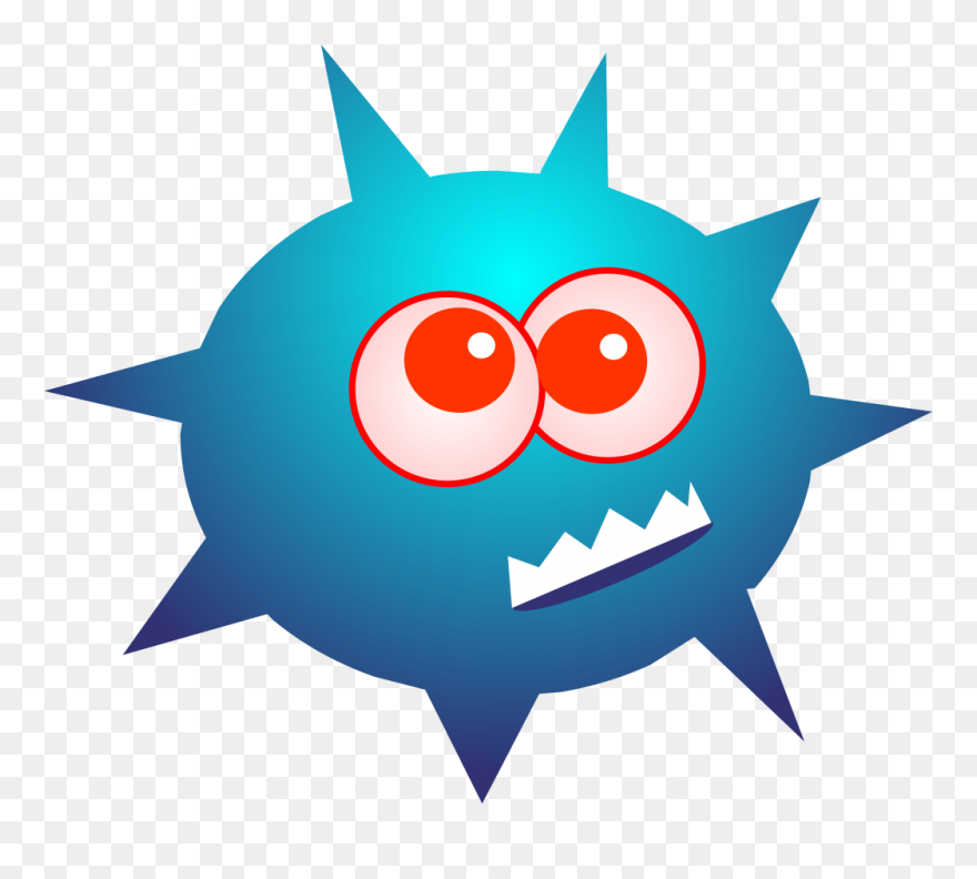 Bacteria Clipart Germ - Coronavirus Worksheet For Kids - Png Download