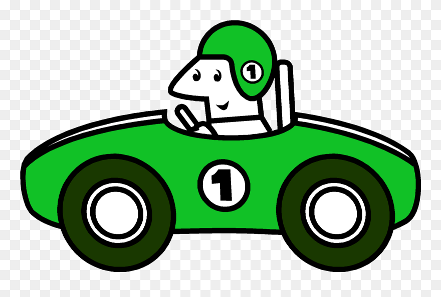 Clip Art Race Cars , Png Download - Green Race Car Clipart Transparent Png