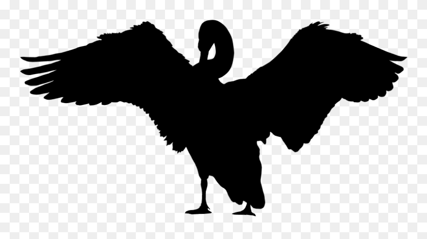 Silhouette Holy Spirit Vector Graphics Clip Art - Euroopan Villit Kortit Ja Mustat Joutsenet - Png Download