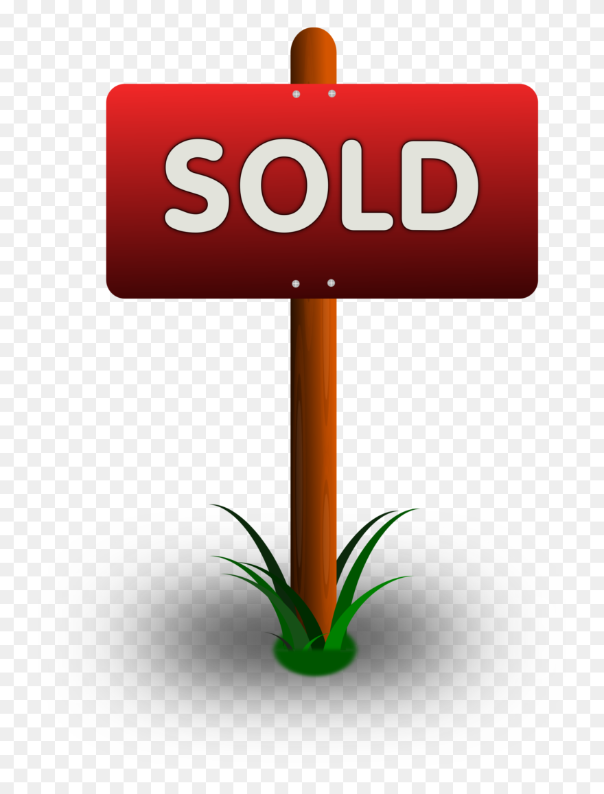Clip Art Sold Sign - Png Download