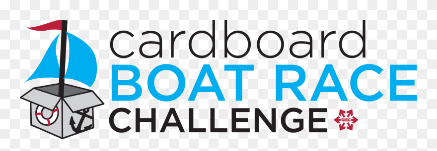 Transparent Cardboard Clipart - Cardboard Boat Race Clip Art - Png Download