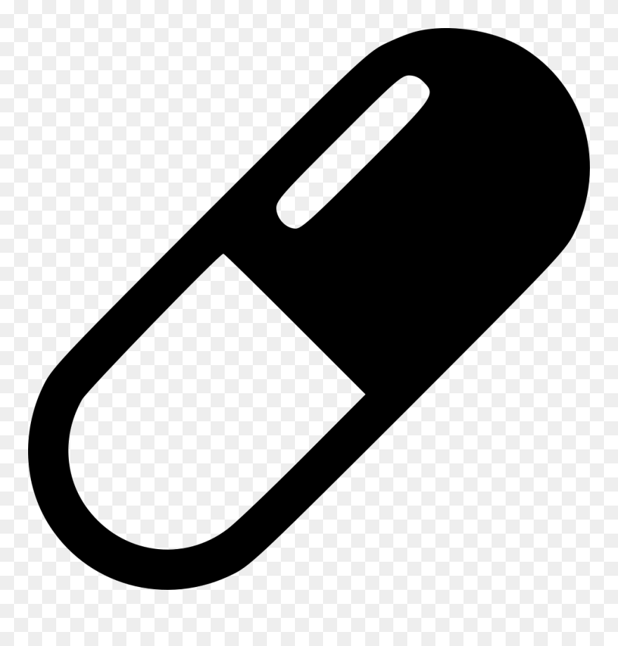 Png Icon Free Download - Transparent Background Pill Clipart