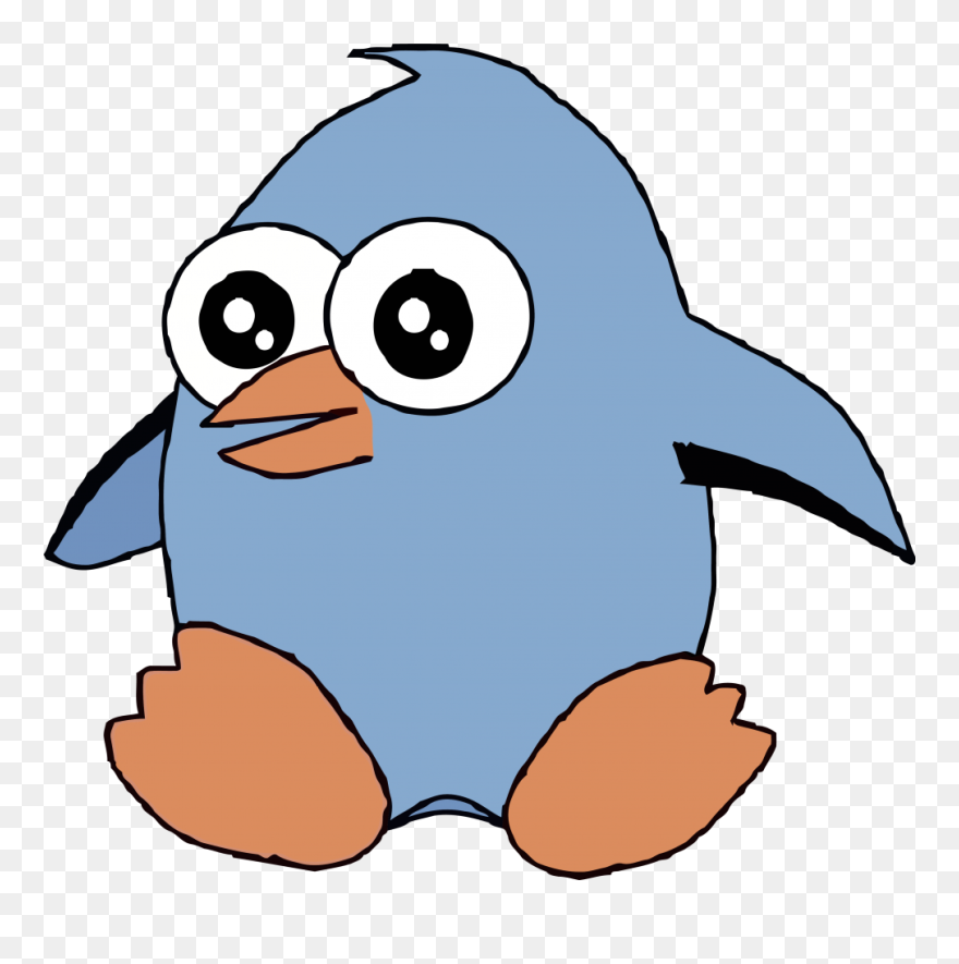 Cartoon Of A Cute Penguin Clipart Png , Png Download - Clip Art Transparent Png