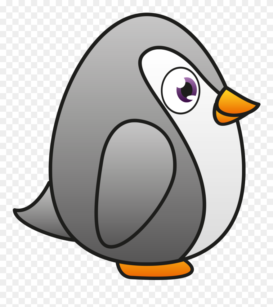 Cute Penguin Png Image - Cartoon Clipart