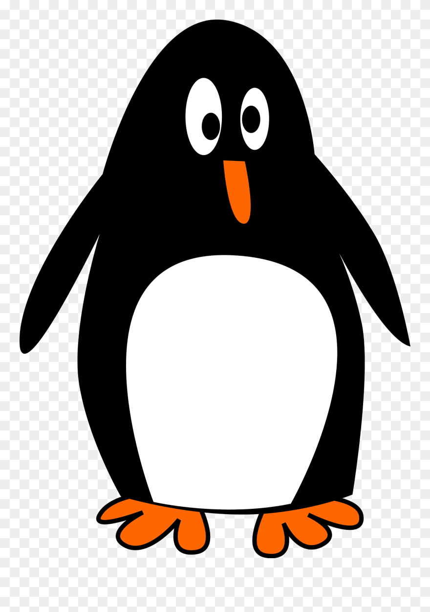 Transparent Penguin Clipart - Penguin Cartoon Png