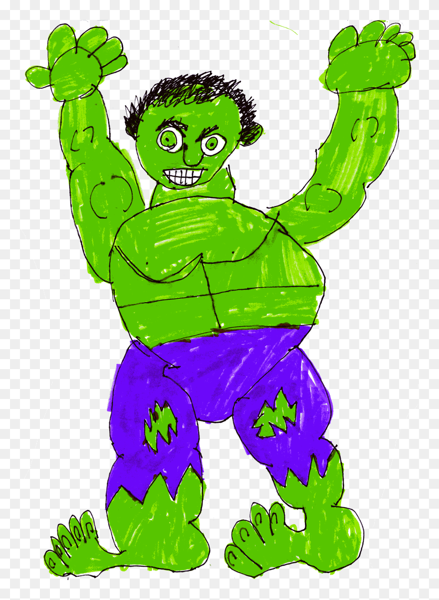 Drawing Hulk Transparent Png Clipart Free Download - Stark Tower Cartoon