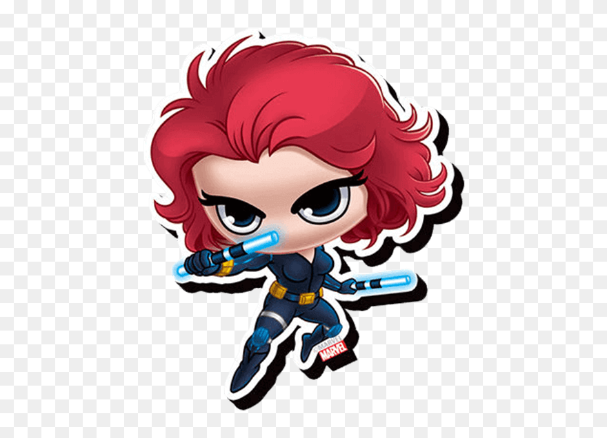 Aquarius Hulk Fist Chunky Magnet - Black Widow Avengers Chibi Clipart