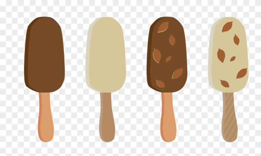 Ice Cream Popsicle On A Stick Free Photo - Transparent Popsicle Clipart