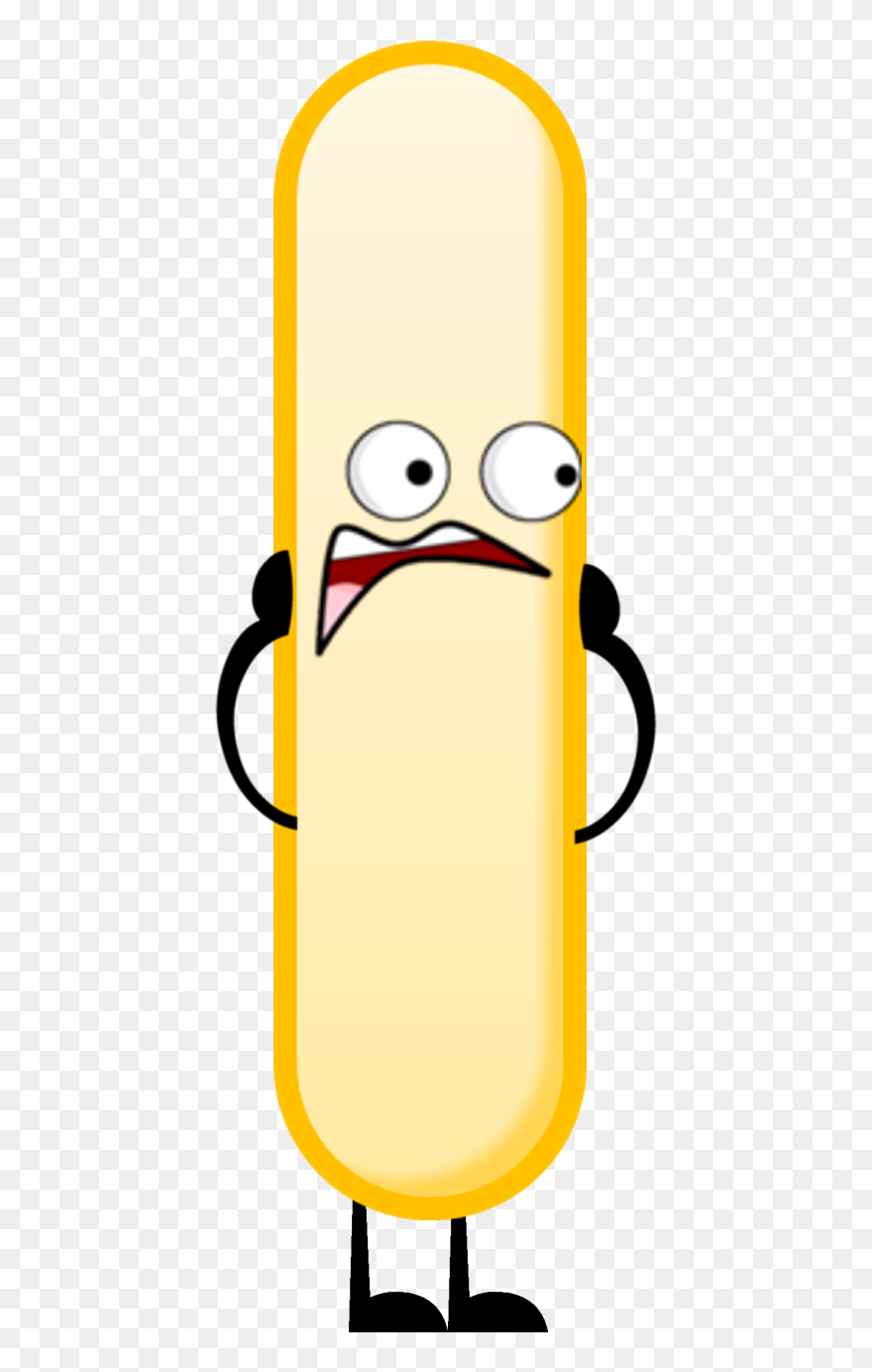 Popsicle Stick Pose - Cartoon Clipart