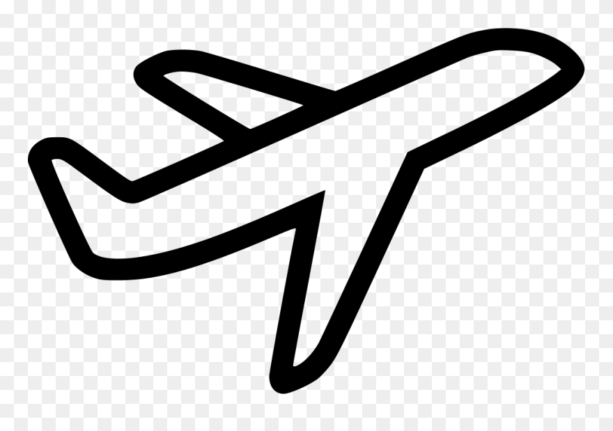 Airplane Take Off Svg Png Icon Free Download - Airplane Icon Png Clipart