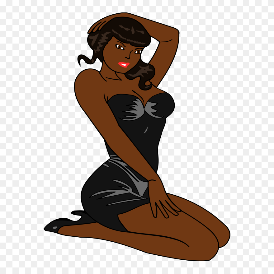 Dark Blue Footprint Png Icons - Sexy Female Stripper Silhouettes Clipart