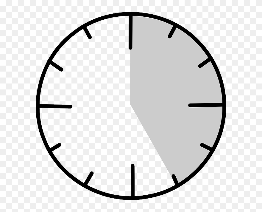 Chronometer, Time, Timer, Stopwatch - Clock Face No Numbers Clipart