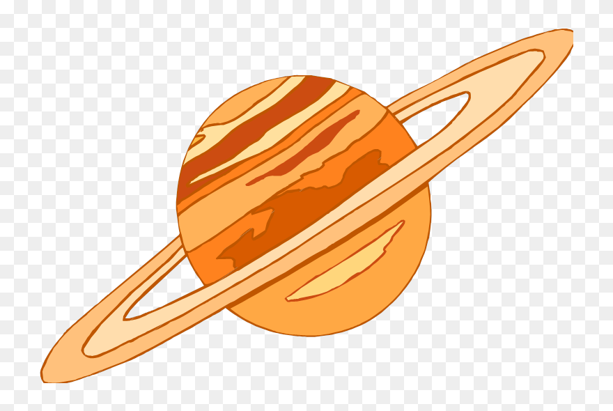Saturn Clipart Astronomy - Saturn Clipart - Png Download