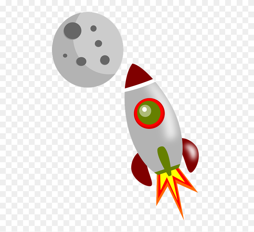 Astronauta Na Lua Png Clipart