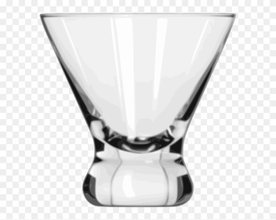 Drinking Glass Clipart - Cocktail Glass - Png Download