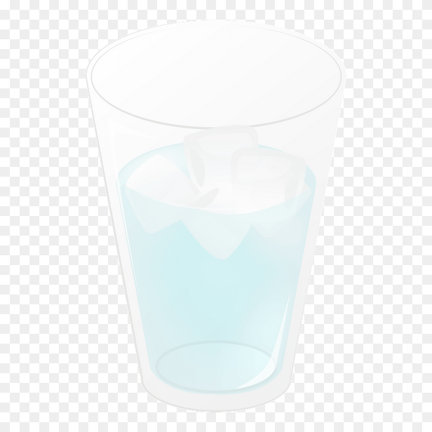 Glass Water Clipart - Pint Glass - Png Download