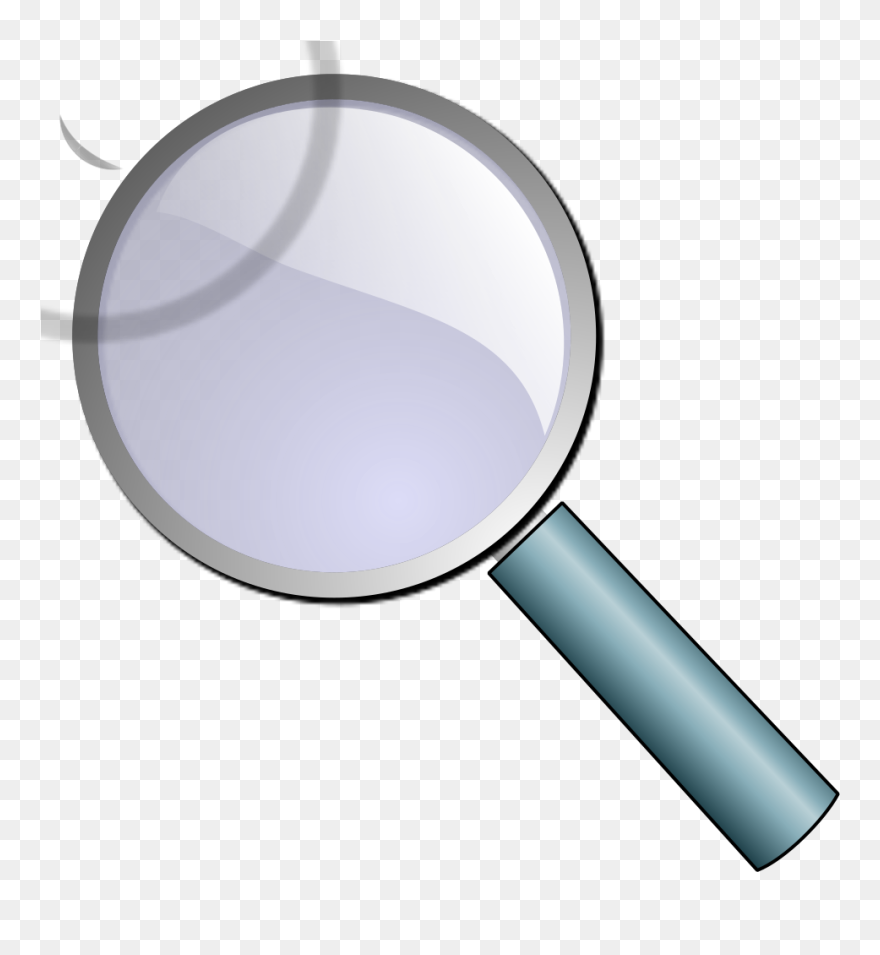 Magnifying Glass Svg Clip Arts - Circle - Png Download