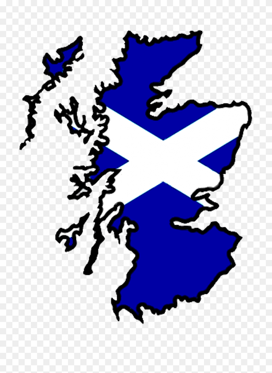 Scotland Flag Flag Of Scotland Clipart 1136 - Scotland Clipart - Png Download