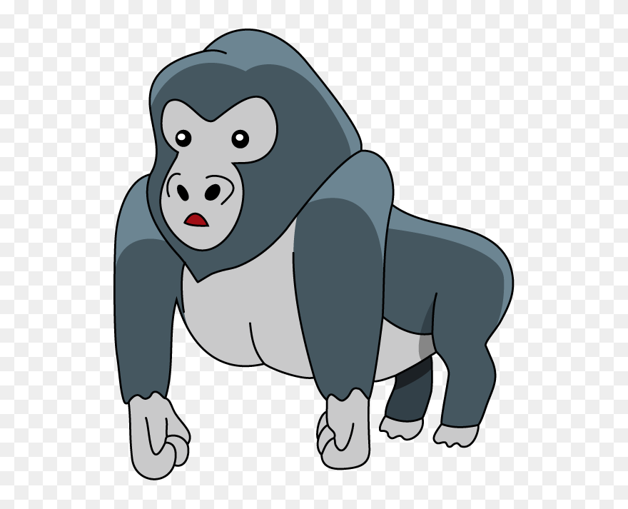Gorilla Clipart - Png Download