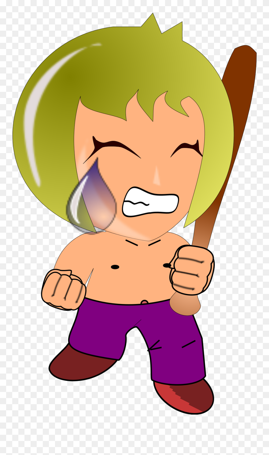 Anime Base Girl Chibi Cry Clipart