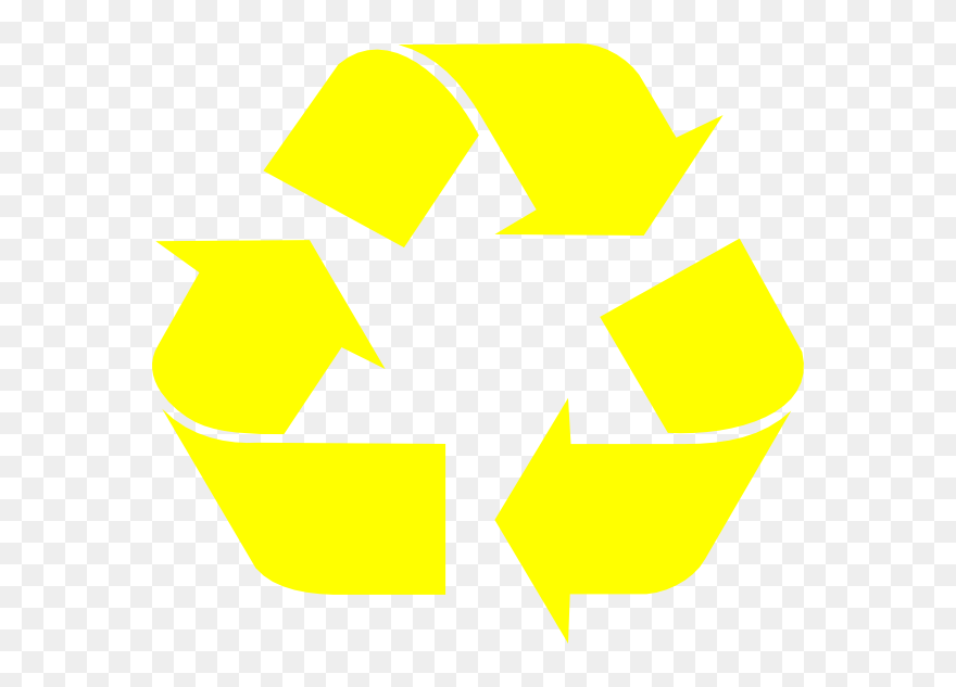 Clipart Arrow Recycling - Blue Transparent Reduce Reuse Recycle Symbol - Png Download