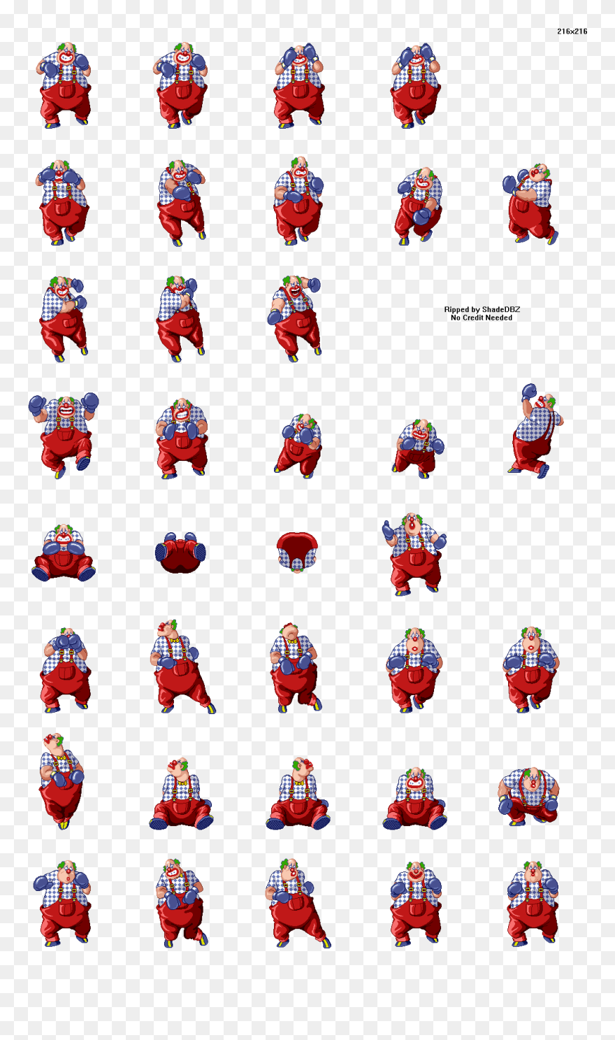 Go To Image - Super Punch Out Snes Sprites Clipart