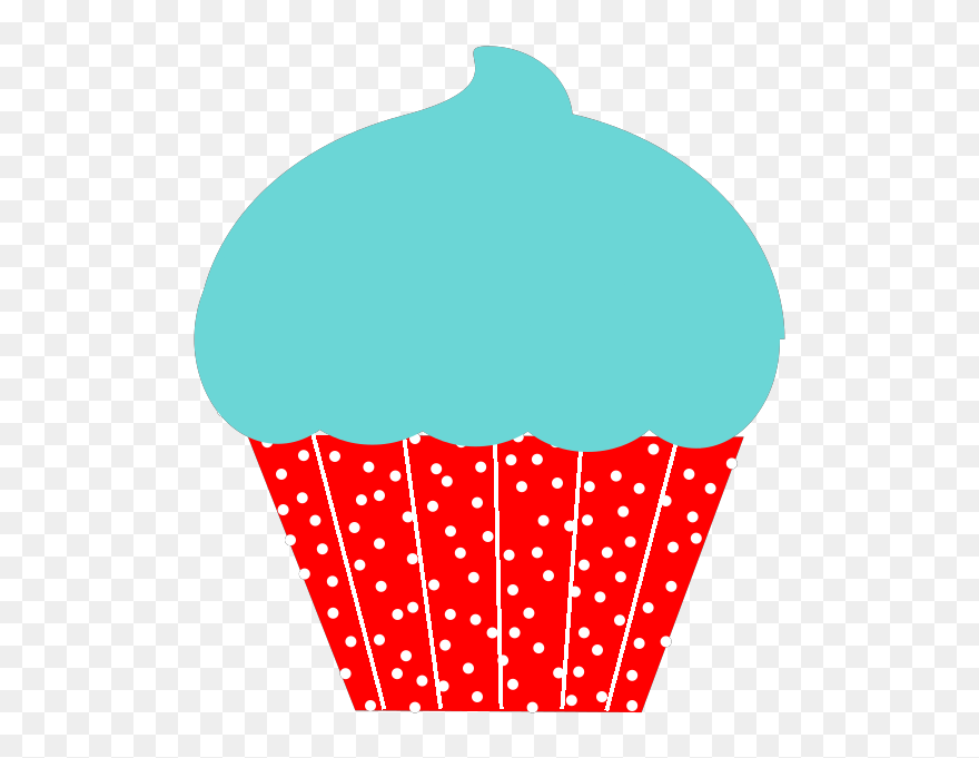 Cupcake Blue Silhoutte Svg Clip Arts - Black Cupcake Clipart - Png Download