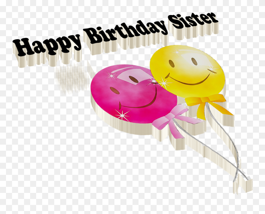 Transparent Sister Clip Art - Smiley - Png Download