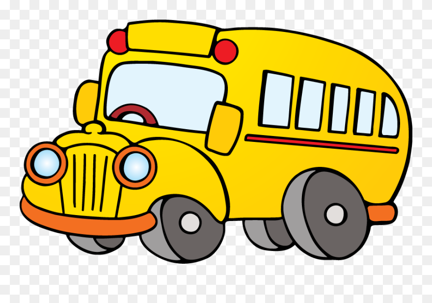 Pyburn - School Bus Outline Png Clipart