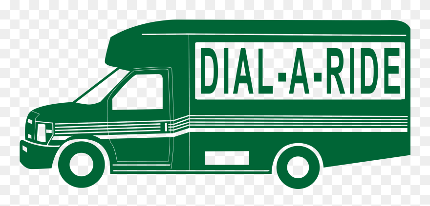 Transportation Clipart Senior Transportation - Dial A Ride Clipart - Png Download