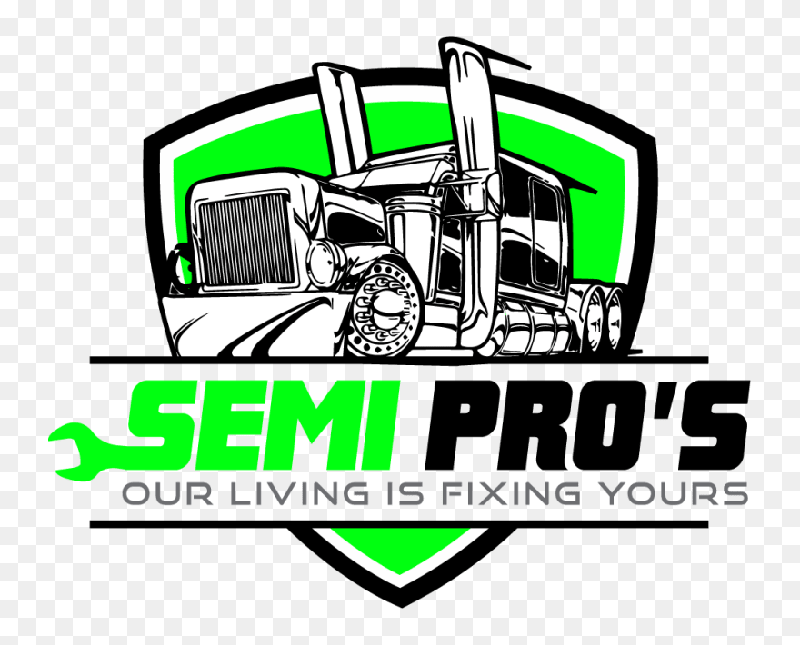 Semi Clipart Diesel Truck - Portable Network Graphics - Png Download