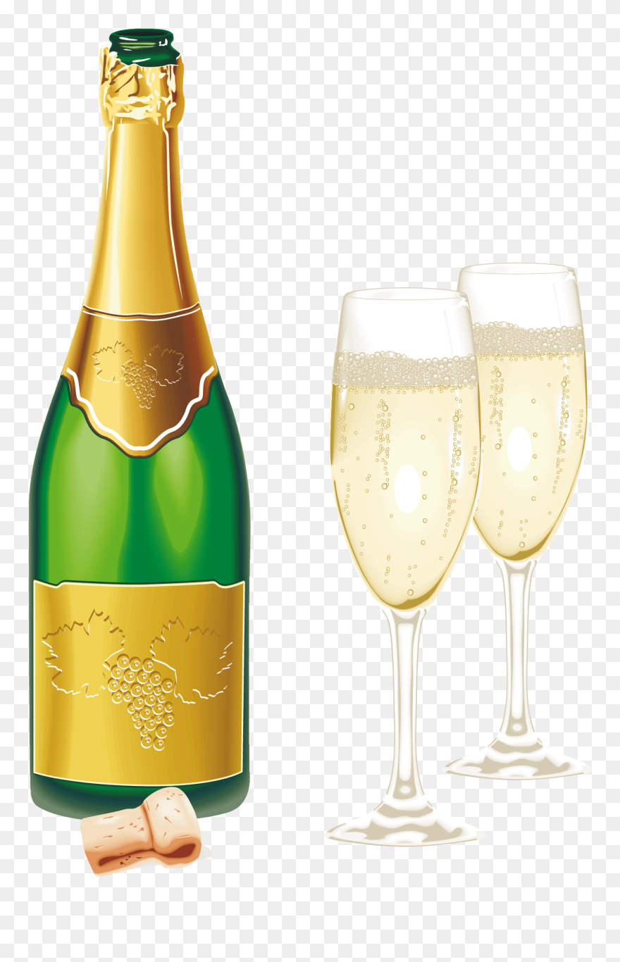 Champagne Bottle Png 60 Png & Free Champagne Bottle - Champagne Bottle Clipart