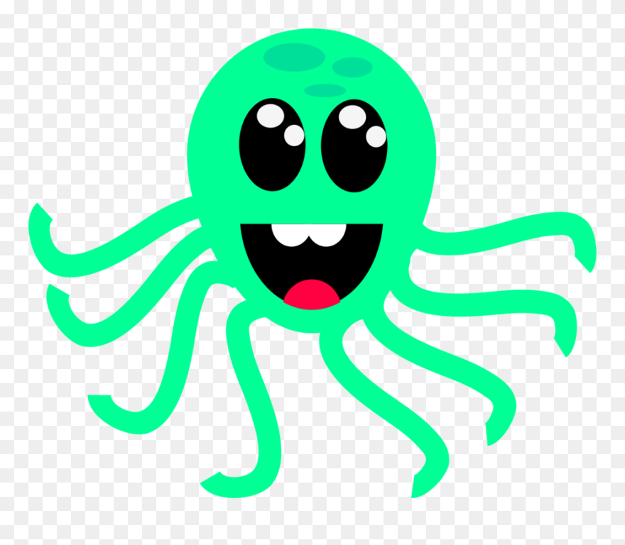 Plant,leaf,octopus - Clip Art - Png Download