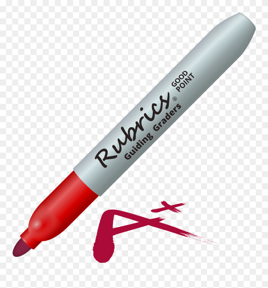 Download Marker Clipart Sharpie Marker - Red Marker Transparent Background - Png Download
