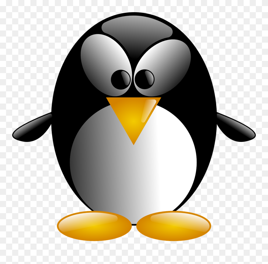 Tux To The Point Clipart