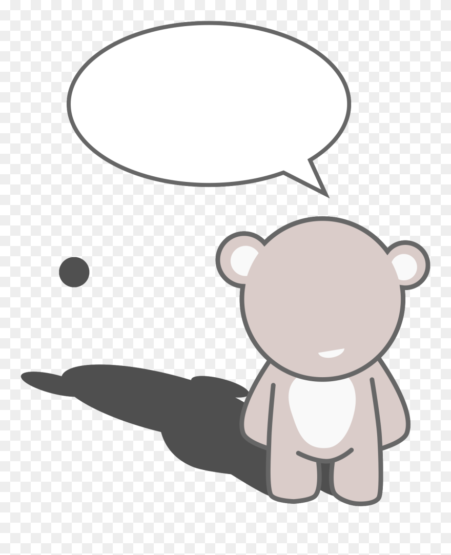 Cute Teddy Bear Cartoon Clipart