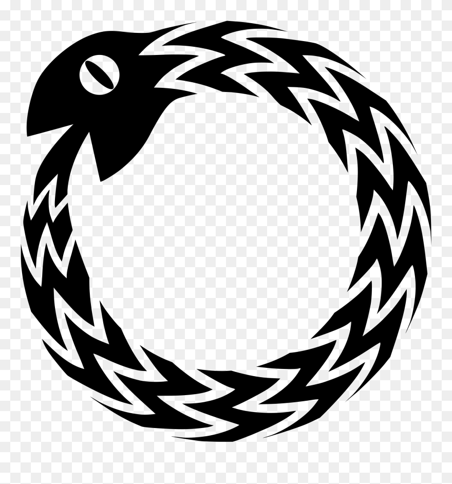 Ouroboros Tattoo Clipart