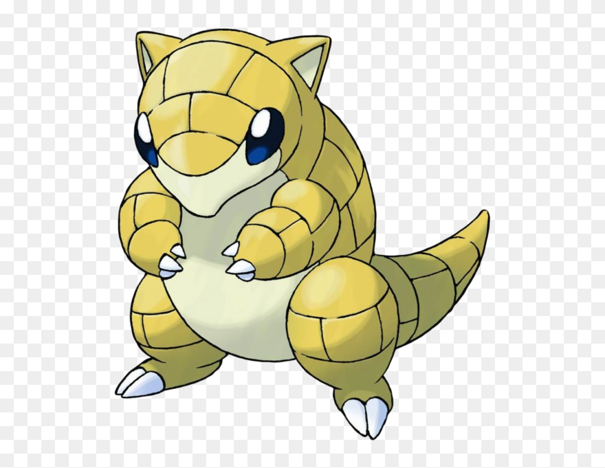 Sandshrew Pokemon Clipart