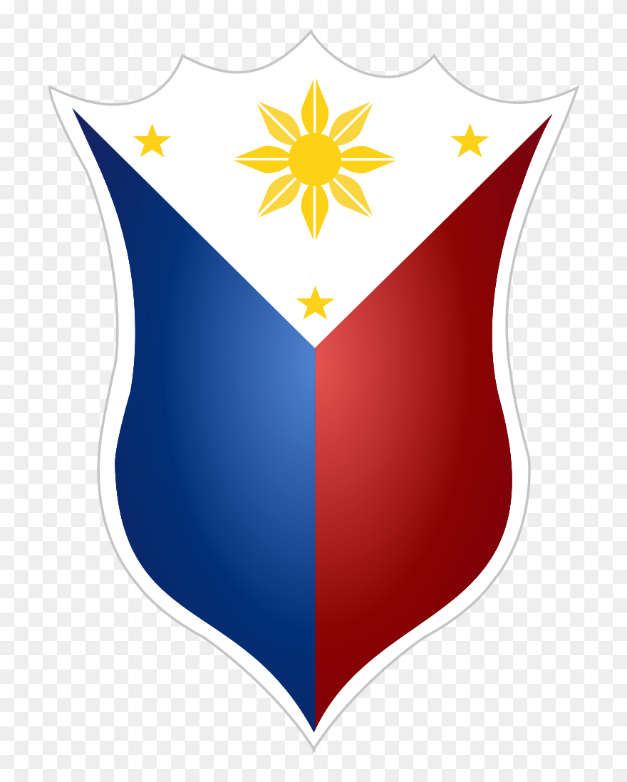 Philippines Men"s National Basketball Team - Transparent Philippine Flag Logo Clipart