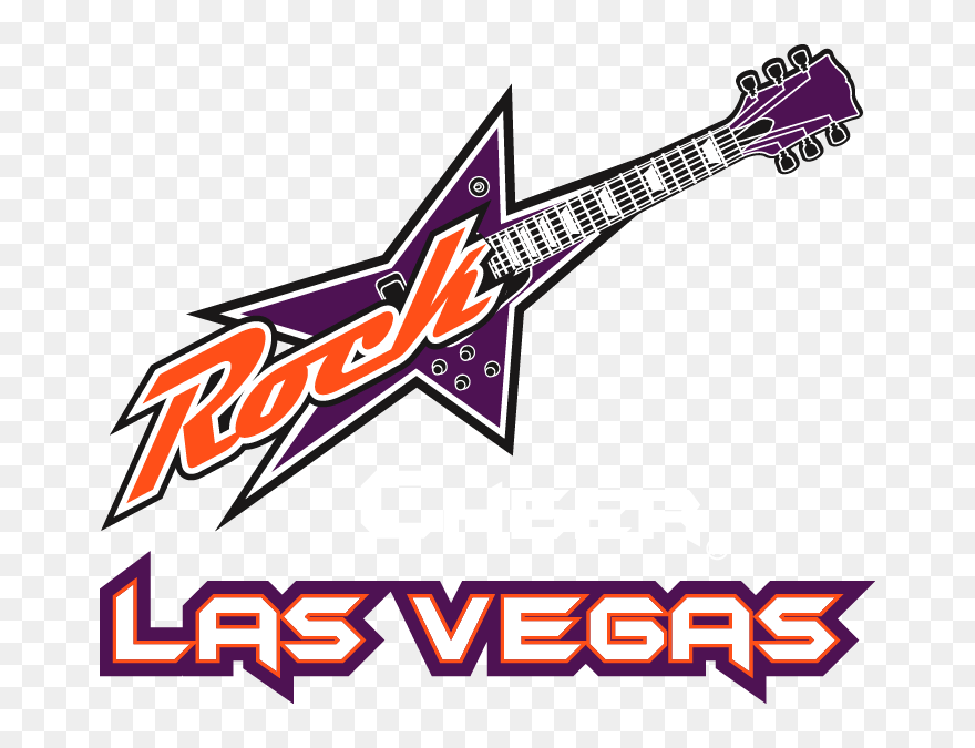 Cheerleading, Las Vegas, Nv - Rockstar Cheer Logo Clipart