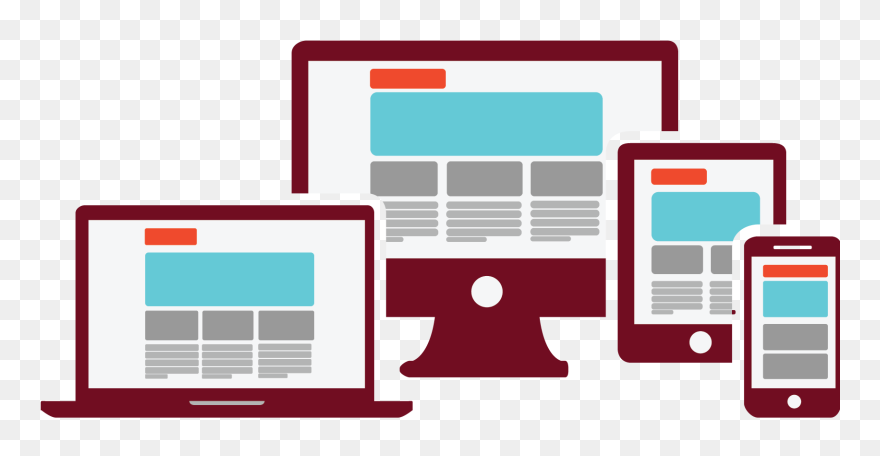 Bootstrap Media Query Breakpoints - Web Designer Clip Art - Png Download