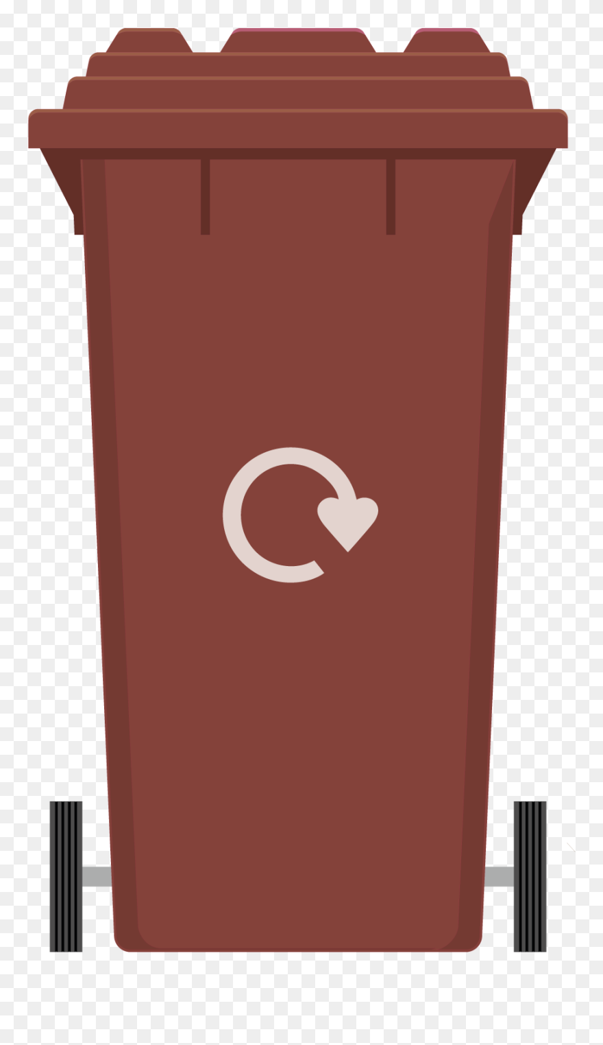 Compost Bin Brown Egg Clipart