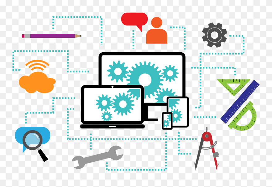 Clip - Web Designer Png Vector Transparent Png