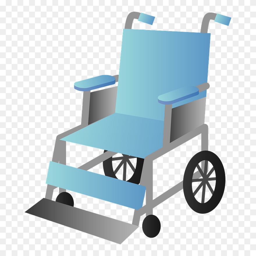 Wheelchair Clipart - Wheelchair - Png Download