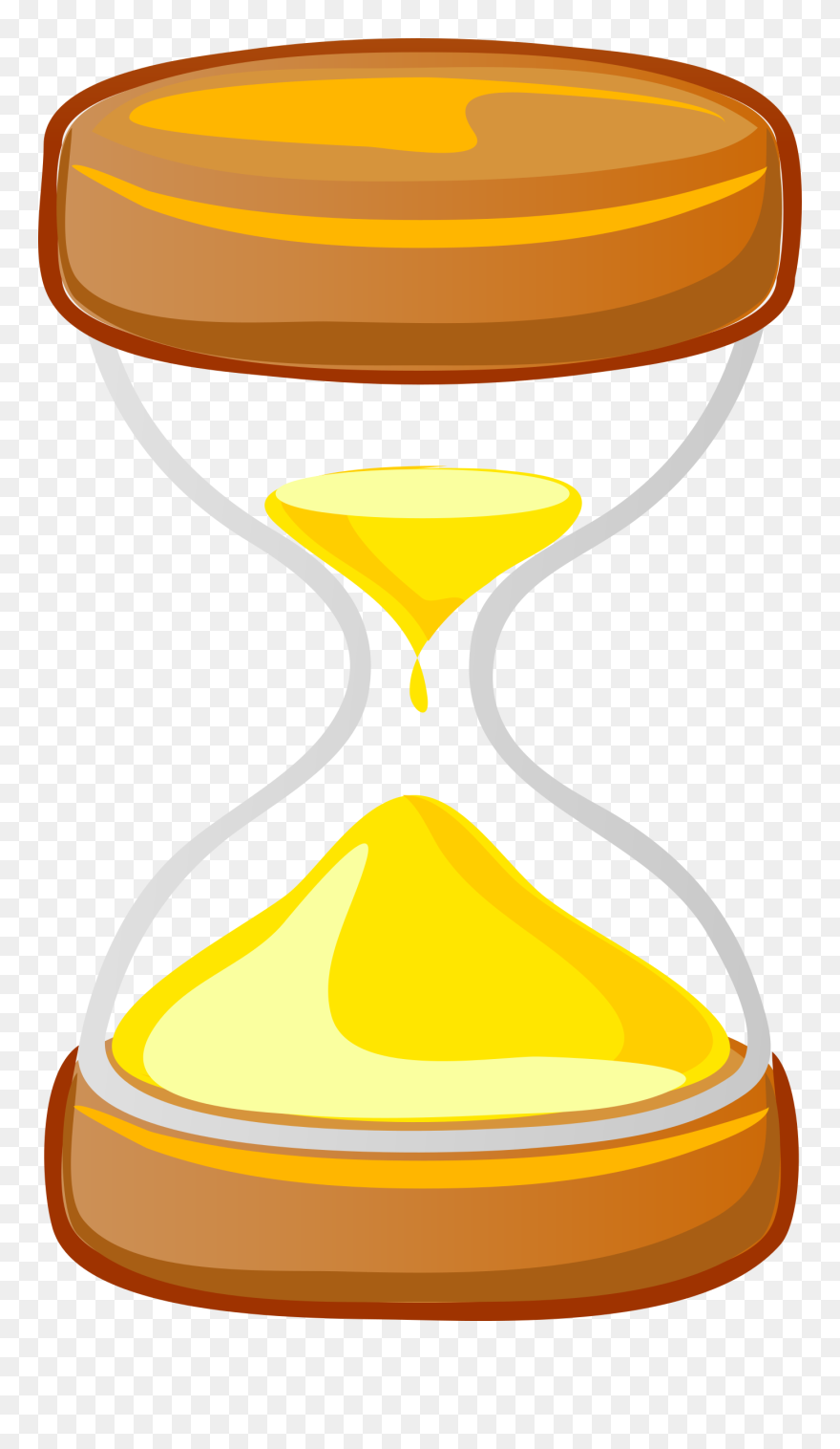 Hourglass Clipart Sandglass - Hourglass Time Clipart - Png Download