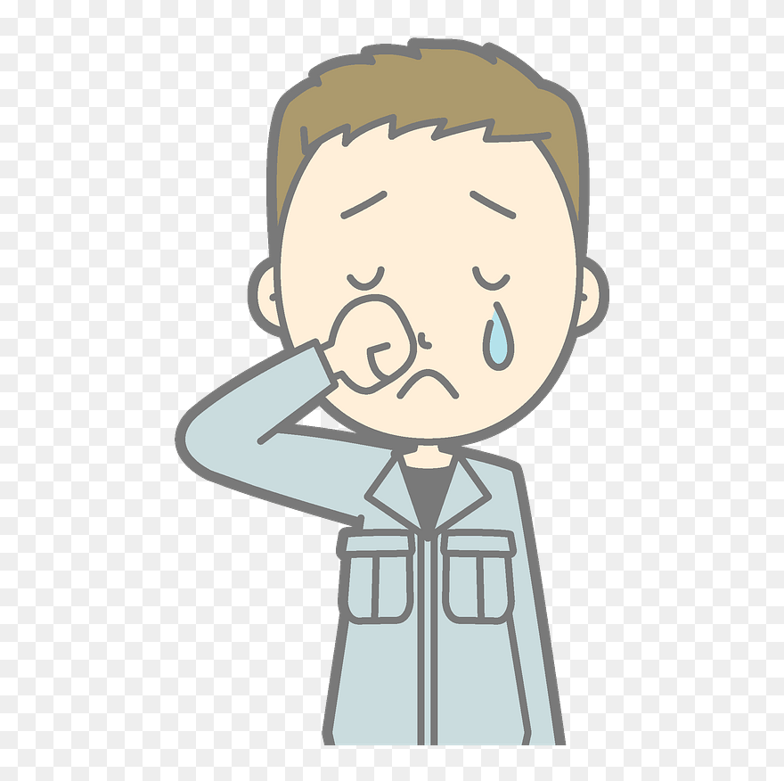 Crying Male Clipart - Annoyed Man Clipart - Png Download