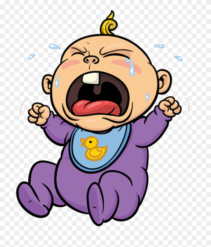 Crying Clipart - Png Download