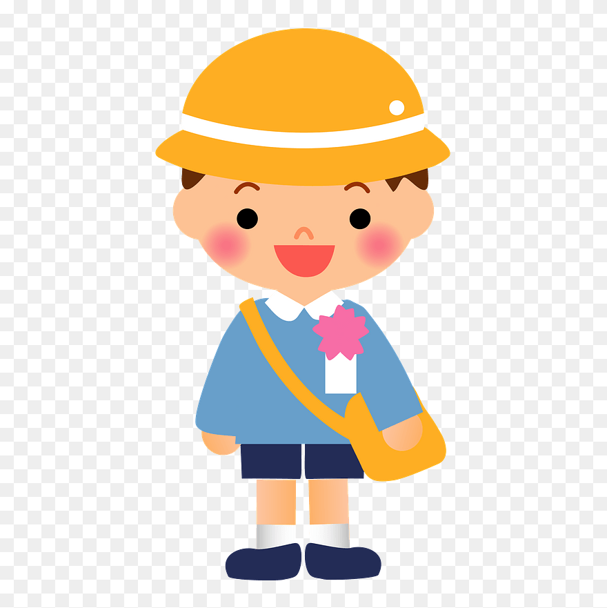 Kindergartener Little Boy Clipart - 幼稚園 児 フリー 素材 - Png Download
